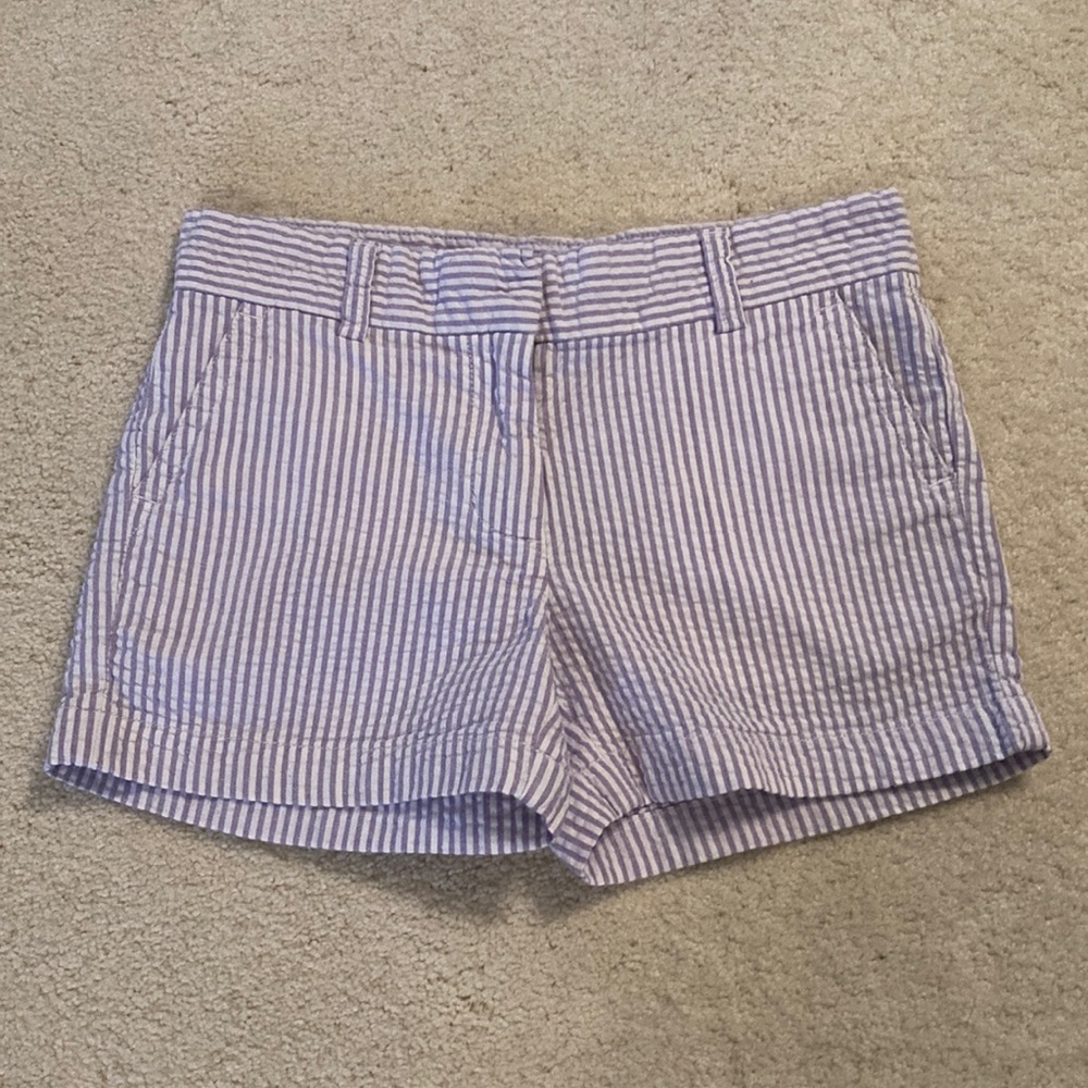Girls vineyard vines seersucker shorts